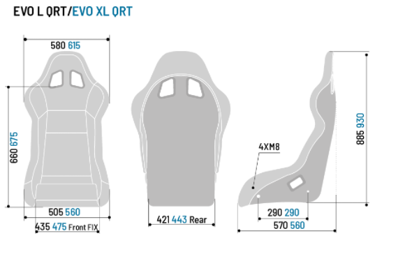 EVO L QRT GAMING cod. 008013GNR