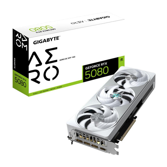 GIGABYTE GeForce RTX 5080 AERO OC SFF 6GB GDDR7 - In arrivo - Solo prenotazione