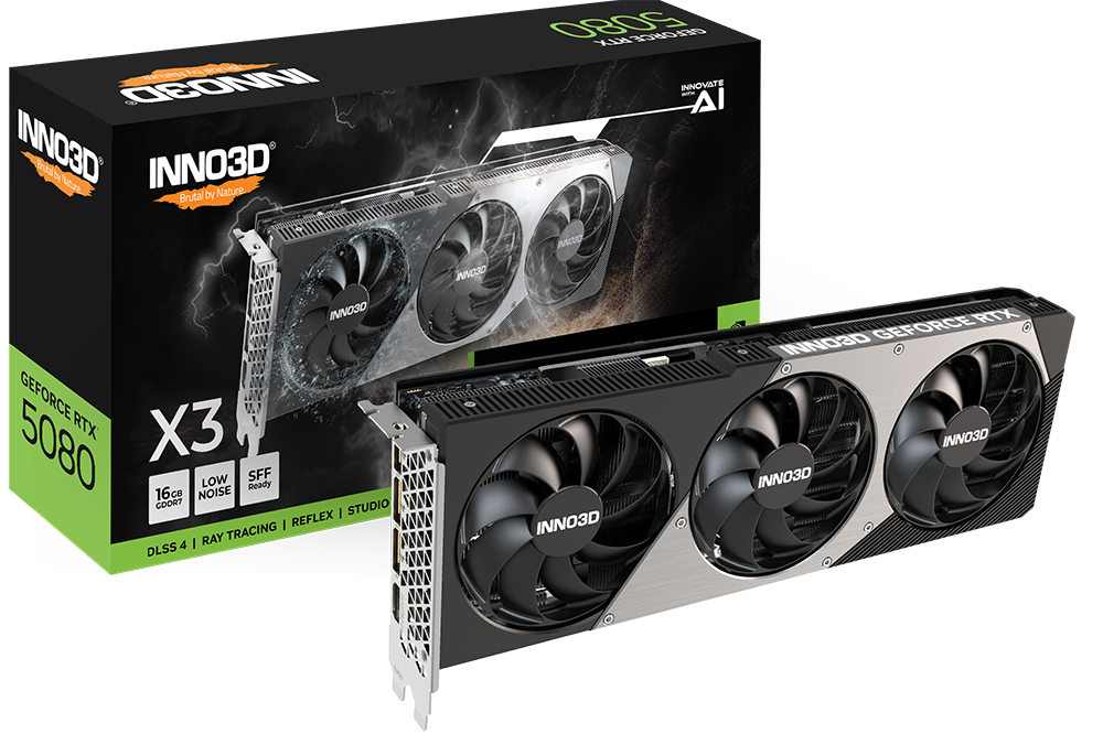 Inno3D GeForce RTX 5080 16GB X3 OC - In arrivo - Solo prenotazione