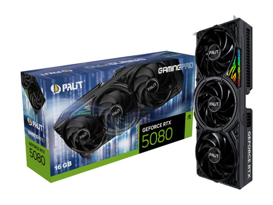 Palit GeForce RTX 5080 GamingPro 16 GB GDDR7 - In arrivo - Solo prenotazione