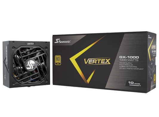 Seasonic VERTEX GX-1000 20+4 pin ATX ATX Nero 1000 W ATX 3.0