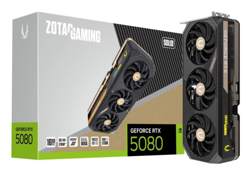 ZOTAC GeForce RTX 5080 16GB SOLID - In arrivo - Solo prenotazione